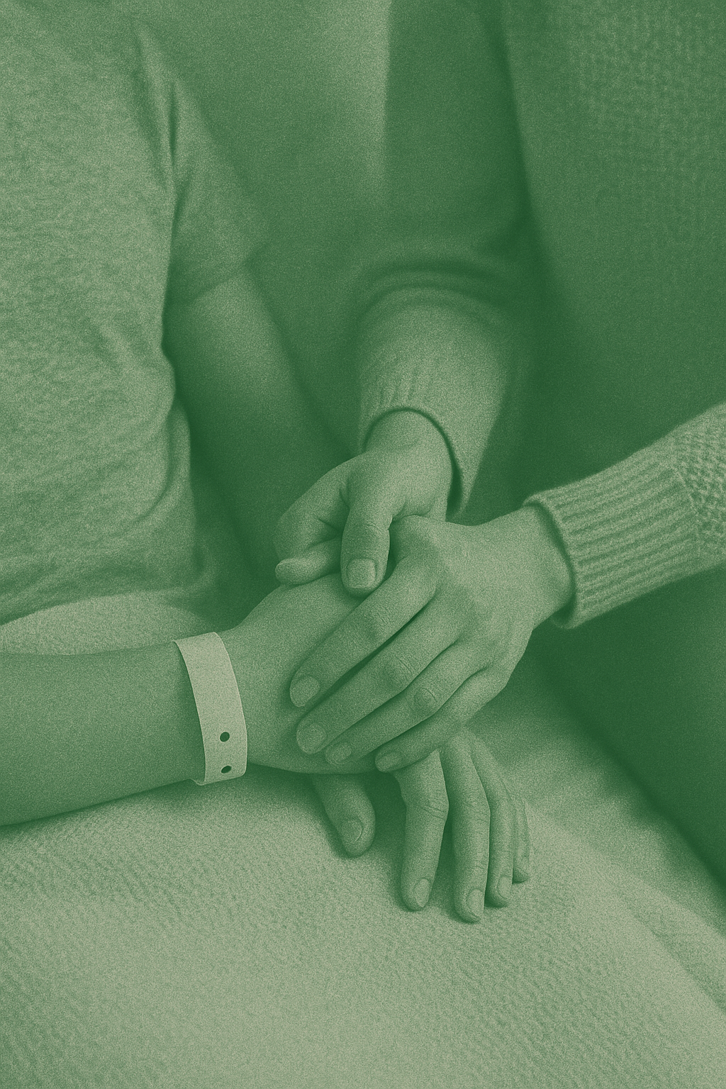 Person reviewing finances with a healthcare professional